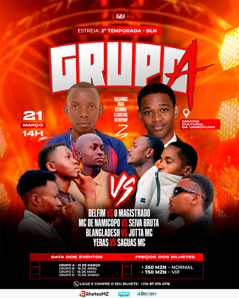 BATALHAS LIRICAS NACIONAIS GRUPO A